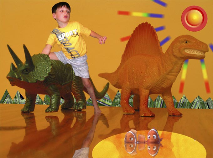 Динозавры ручные